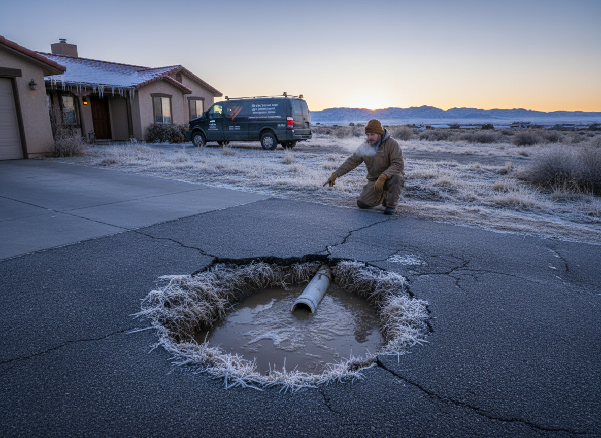 How Freezing Nights Affect Sewer Lines in Chaves County