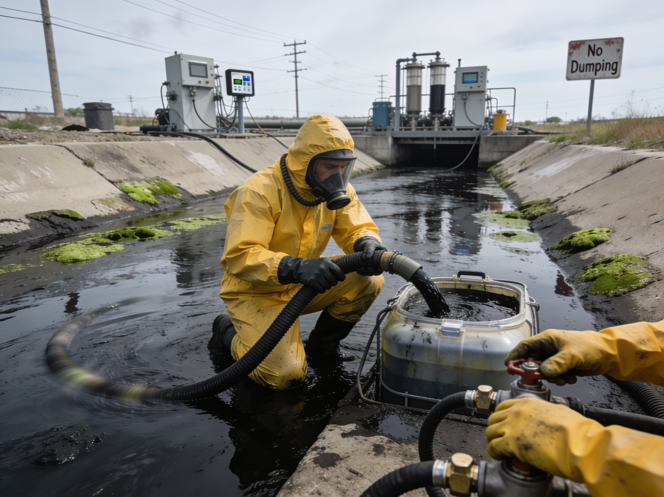 Sewage Backup Cleanup in Chihuahuita