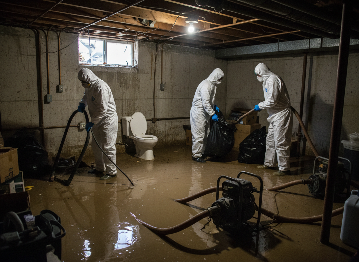 Sewage Backup Cleanup in Lake Arthur, NM